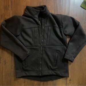 Massif Black Firefighting Jacket protective full zip mens size medium